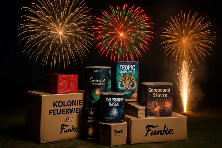Ontdek de wereld van Funke vuurwerk: kwaliteit en variatie voor elke show